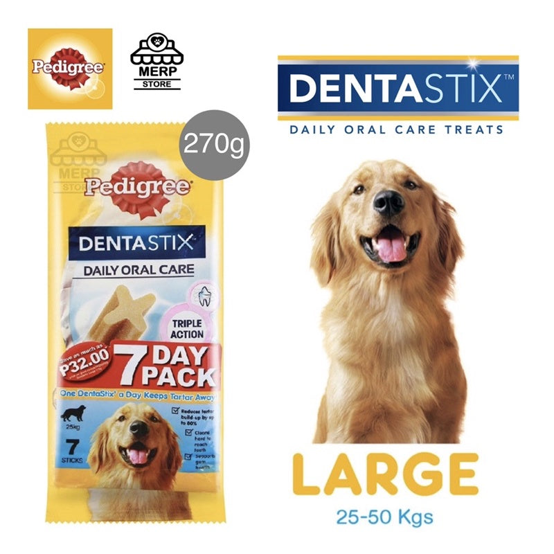 Pedigree Dentastix Adult, Small, & Puppy Dog Dental Treats 7 DAY PACK