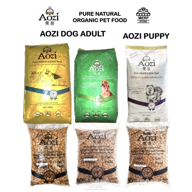 Aozi Dog Adult Puppy Pure Natural Organic Dry