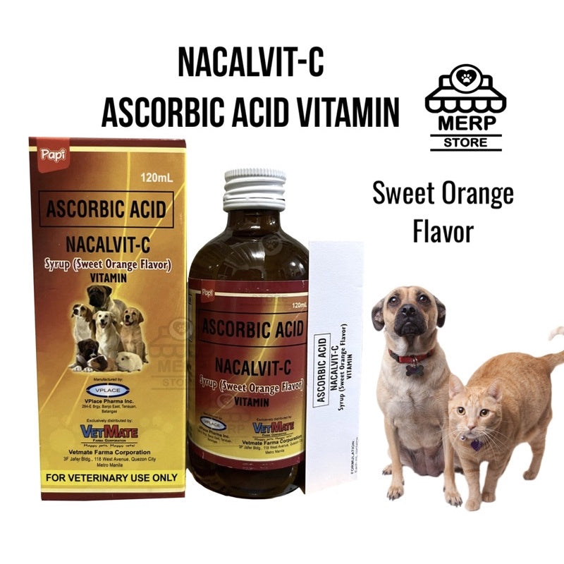 Ascorbic Acid Best Multivitamin For Dogs Papi NACALVIT-C For