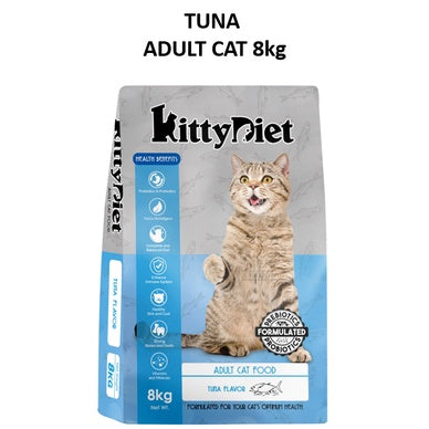 Kitty Diet Adult & Kitten 8kgs Wholebag Cat Dry Food