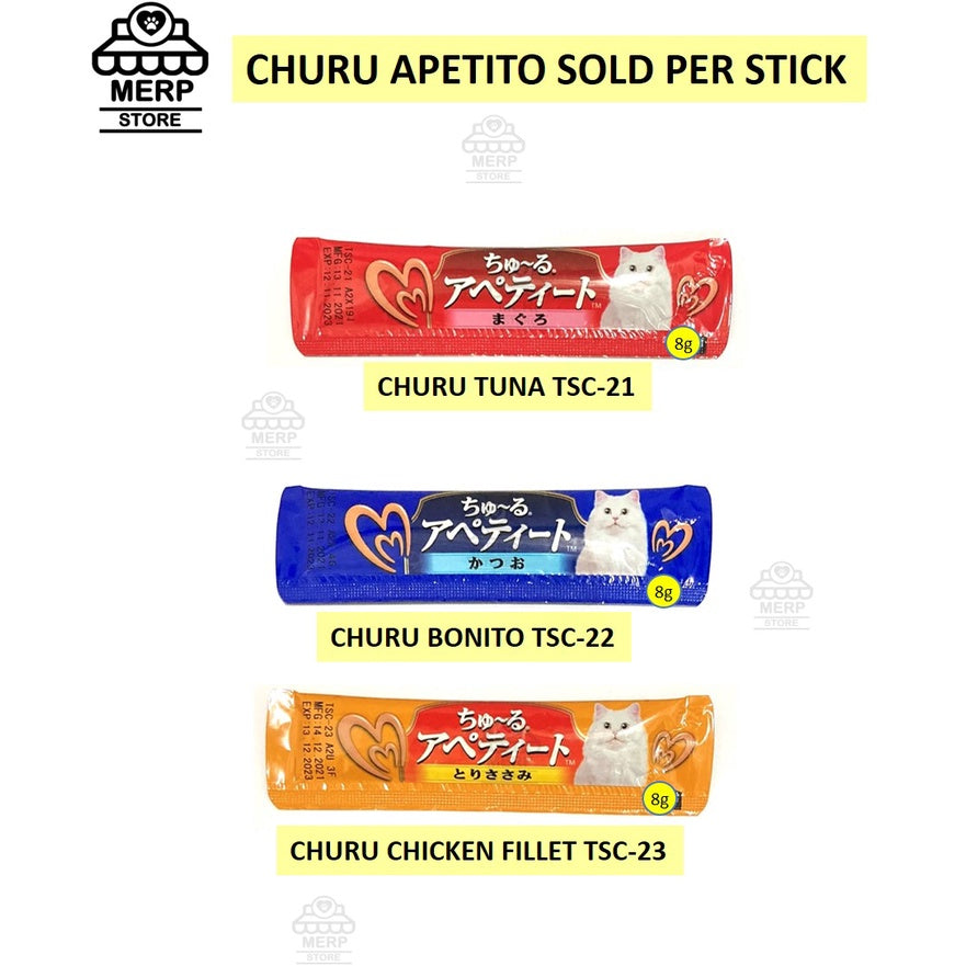 Ciao Churu Apetito Cat Treats SOLD per stick