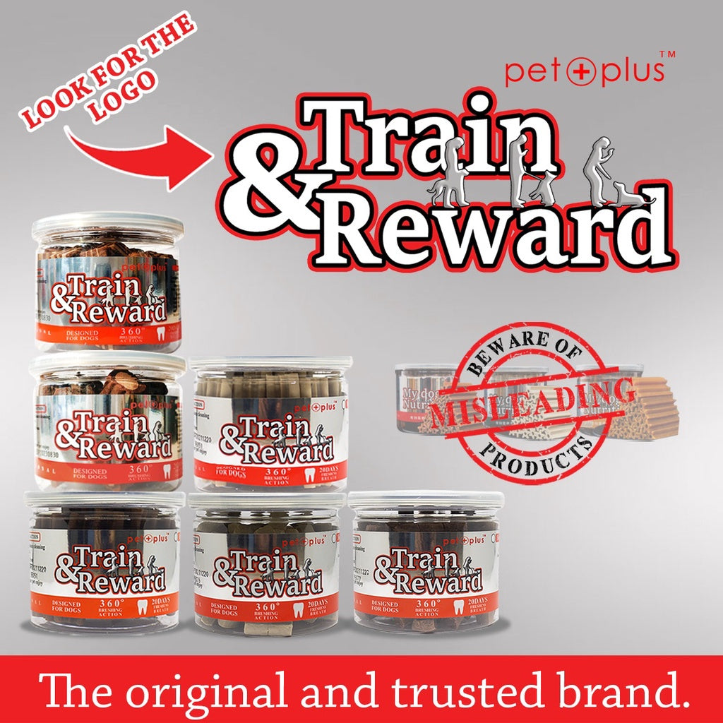 Train and Reward Dog Dental Treats Food Keep Dog's Teeth Healthy