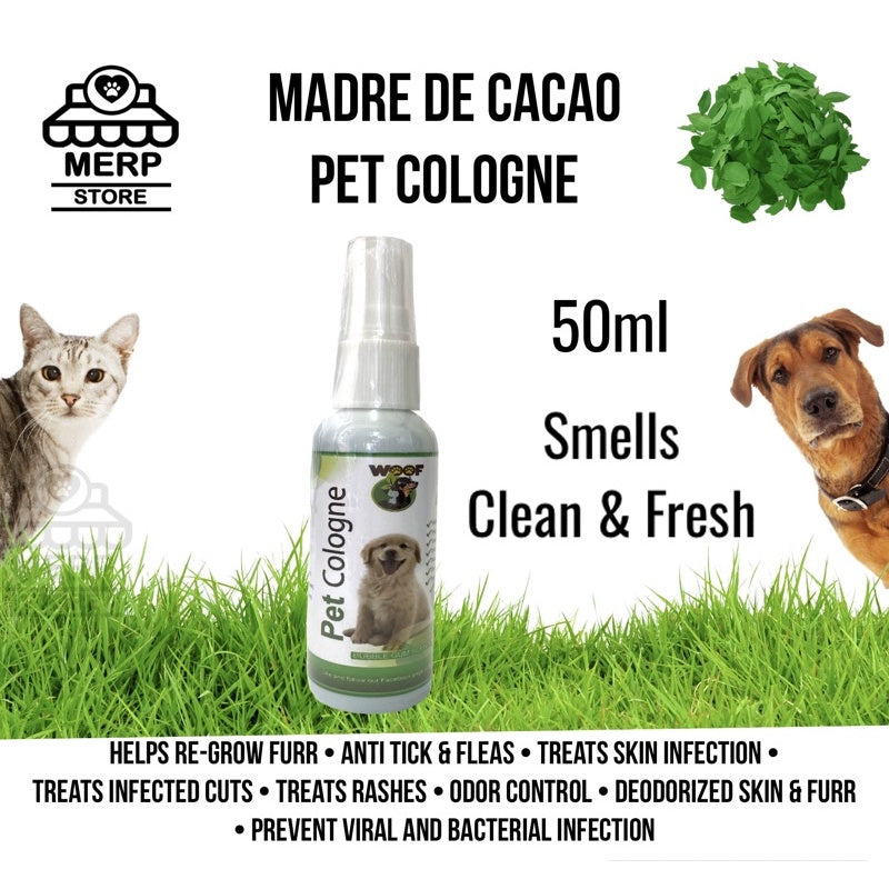 Woof Pet Cologne for Dogs and Cats 50ml Bubblegum Scent