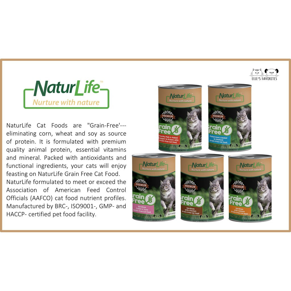 Naturlife Can Wet Grain Free 400G