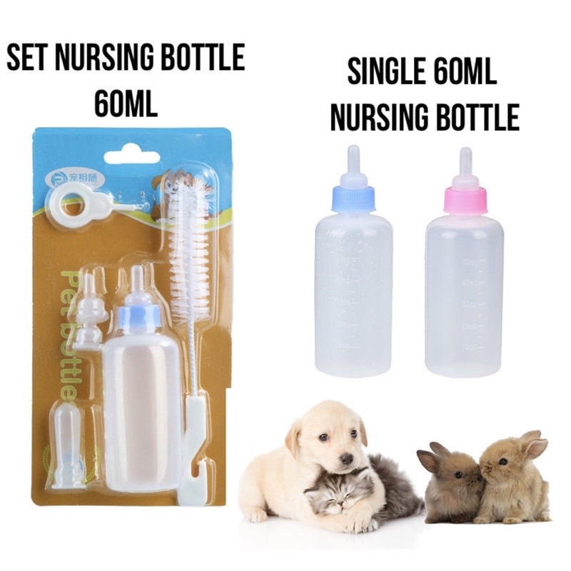 Pet Nursing Bottle Kitten, Puppy, Rabbit 60ml