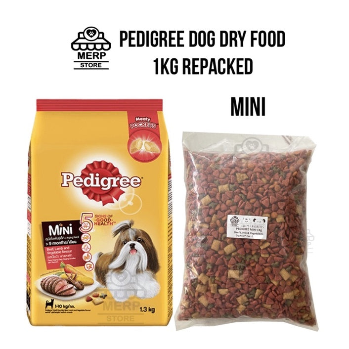 Pedigree dog food shop 1kg price