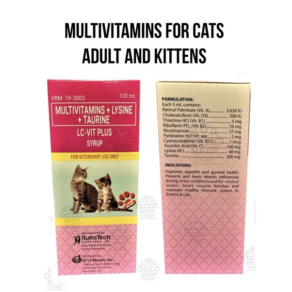 Lcvit Plus for Cats and Kitten