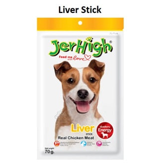 Jerhigh DOG ADULT  & PUPPY Treats 50g & 70g Dog Snacks