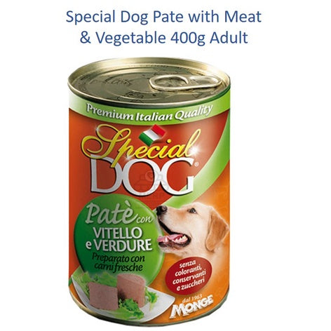 Special Dog Can Adult & Puppy Dog Wet Food Monge 400g