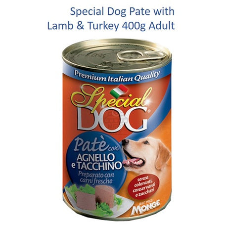 Special Dog Can Adult & Puppy Dog Wet Food Monge 400g