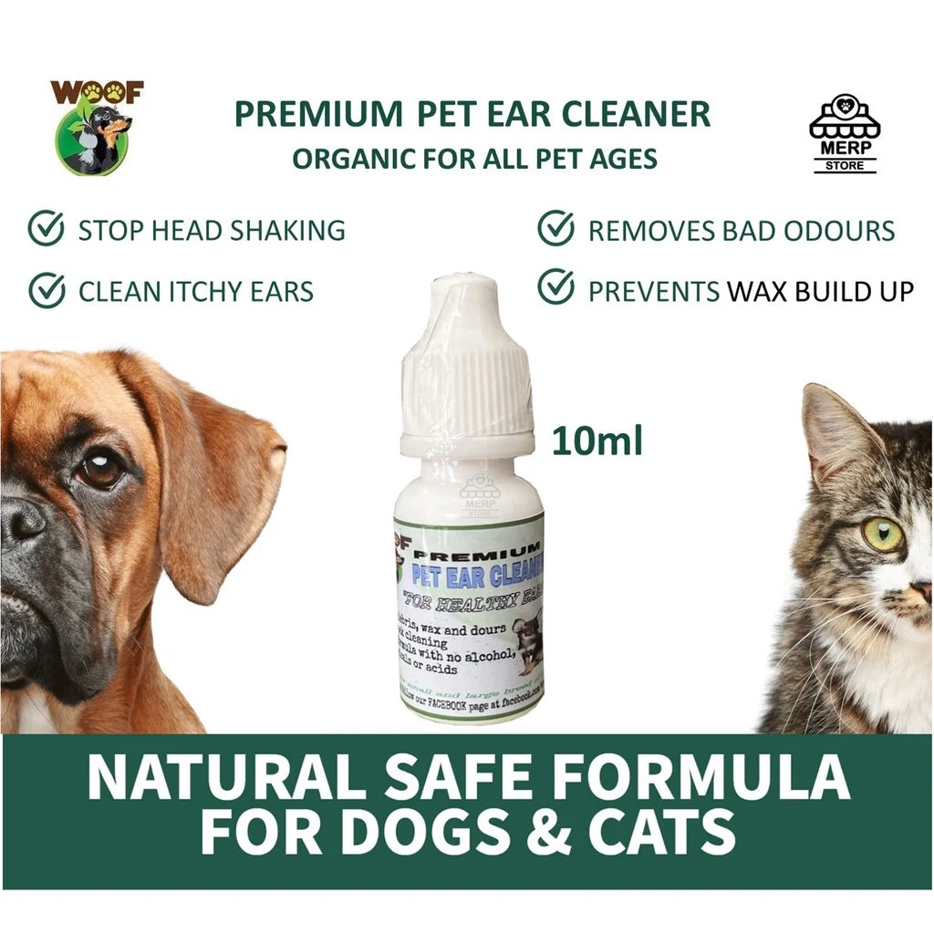 Woof Pet Ear Cleaning Solution Safe for All Pet Ages WOOFMDC — image 1 of 1