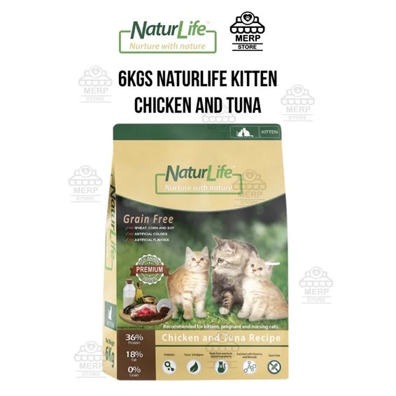 NATURLIFE KITTEN 6kgs wholebag — image 1 of 1
