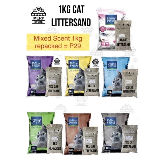 Feline Fresh 1kg Cat Littersand — image 1 of 9
